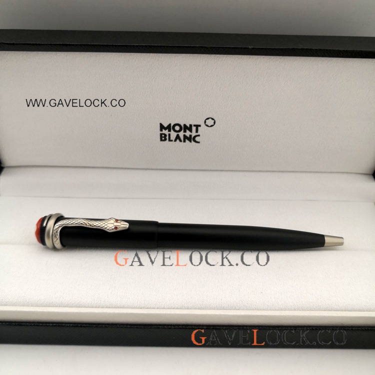 Montblanc Special Edition Rouge Et Noir Black Matte Ballpoint Pen